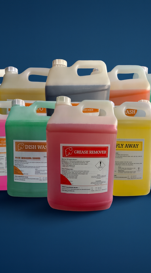 chemical product display